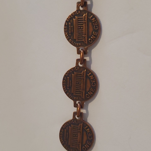 Mini Penny Copper Bracelet - Picture 4 of 7
